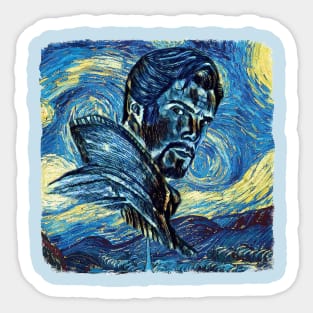 Dr Strange Van Gogh Style Sticker